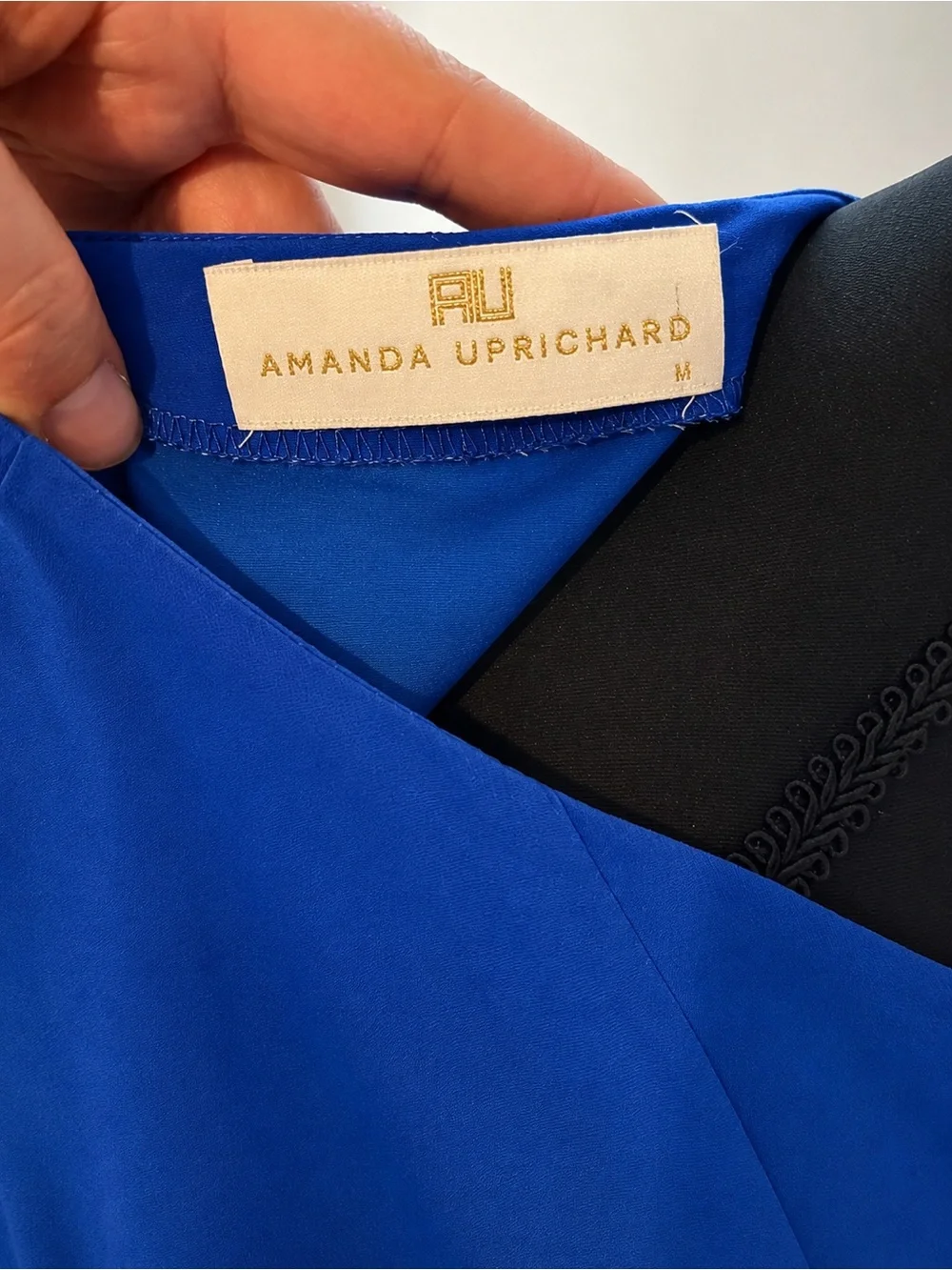 Amanda Uprichard Silk Royal Blue Shift Dress| Made in USA - Picture 5 of 5